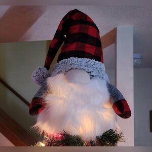 New in box Gnome Christmas Tree topper